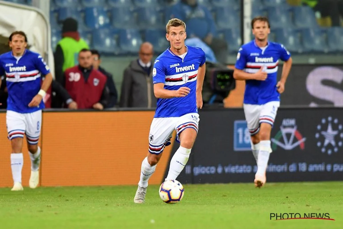 ? Praet viert zijn contractverlenging bij Sampdoria met zijn eerste doelpunt van het seizoen