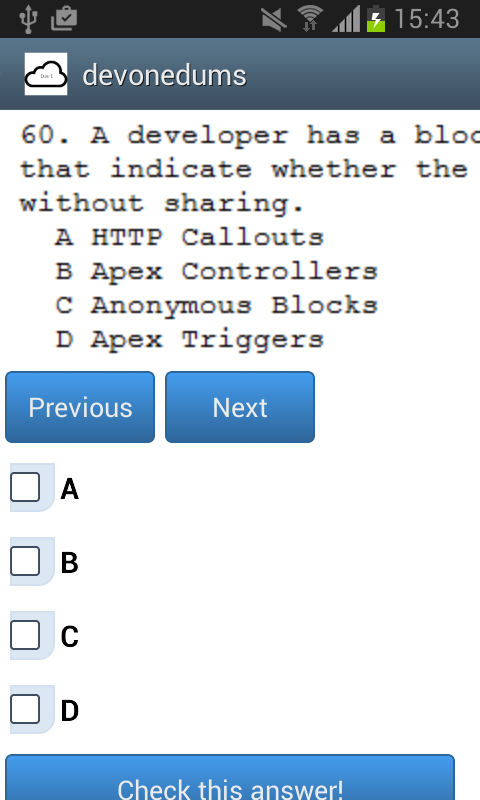 Salesforce Developer I Dumps 2 Screen 3