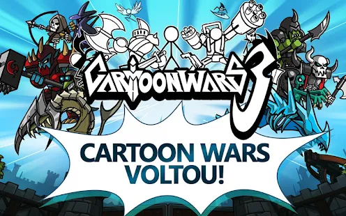  Cartoon Wars 3: miniatura da captura de tela  