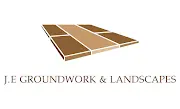 J.E Groundwork & Landscapes  Logo