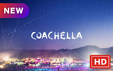 Coachella New Tab HD Pop Music Theme small promo image