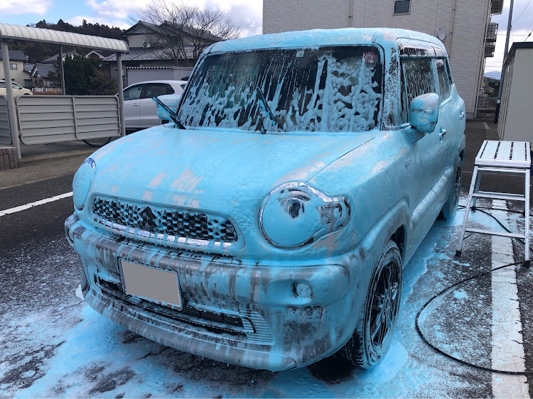 クロスビーの洗車・コロナウイルスに負けるなに関するカスタム事例の投稿画像1枚目