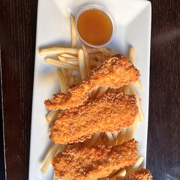 Chicken fingers and fries (dedicated fryer)