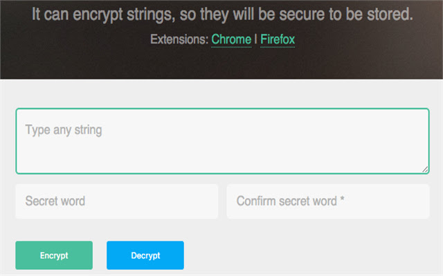 vSecure chrome extension