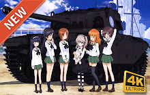 Girls Und Panzer Wallpaper HD Custom New Tab small promo image