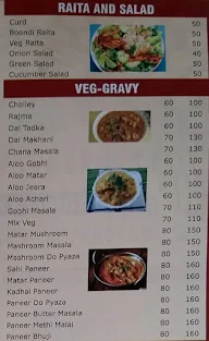 Ishika Foods menu 2