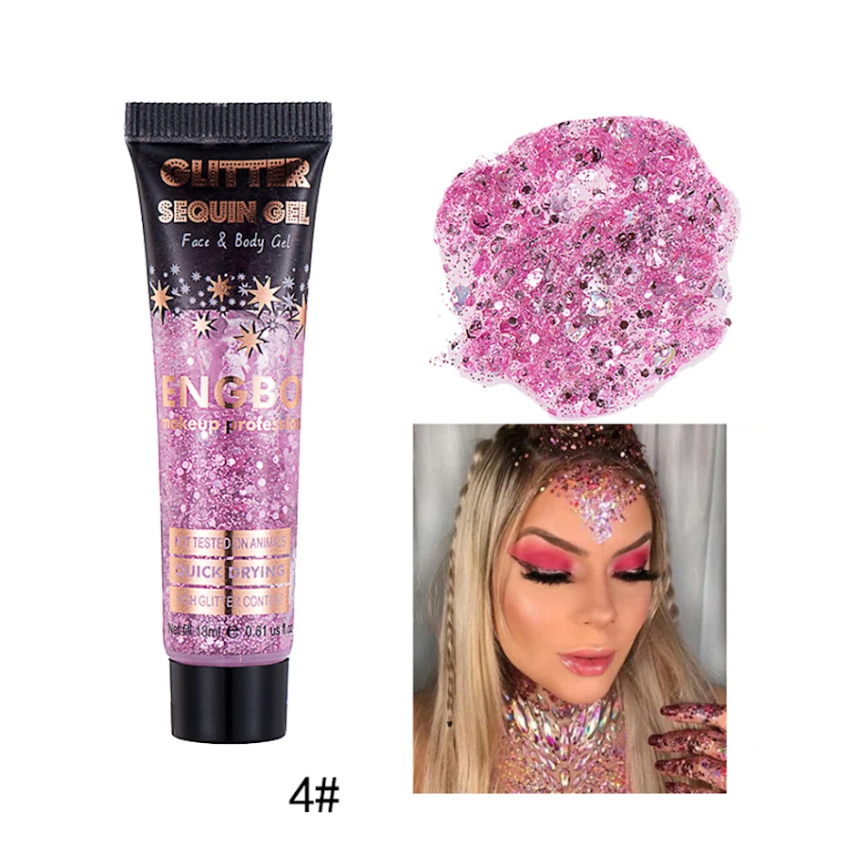 Laser Sequins Eyeshadow Cream for dazzling eyes. Achieve intense sparkle and long-lasting wear with this easy-to-apply, 