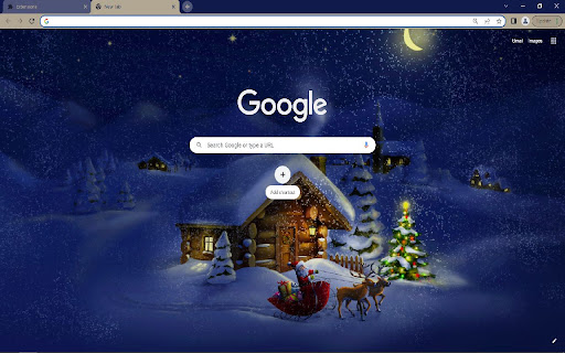 Christmas Browser Theme