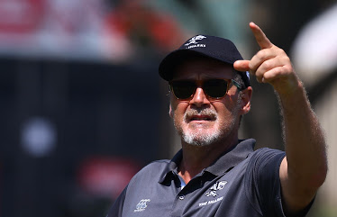 Robert du Preez (Head Coach) of the Sharks.