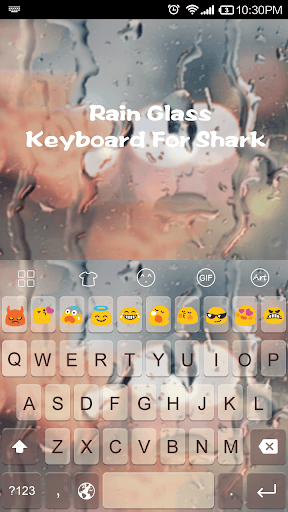 Rain Glass -Kitty Keyboard