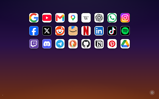 Favorites — start page screenshot 1