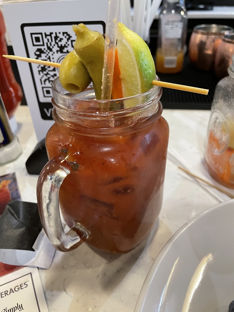 Cucumber Bloody Mary👌🏼👌🏼