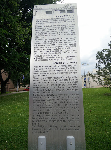 Info Plaque - Vabadussild