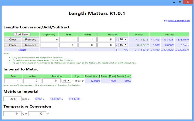 Length Matters! chrome extension