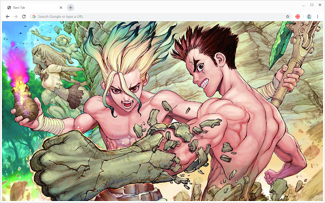 Dr. Stone New Tab