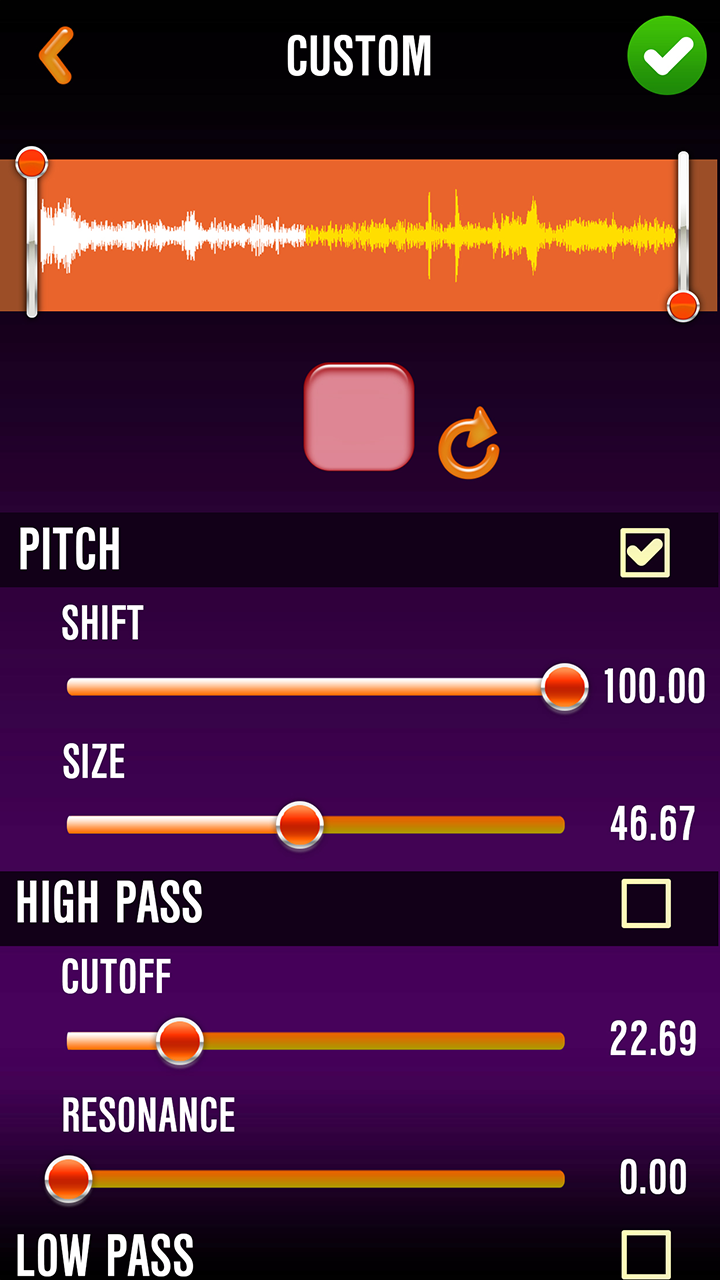 Halloween Voice Changer Screen 2