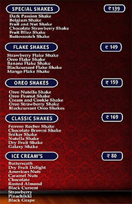 Couple Street Pizza menu 1