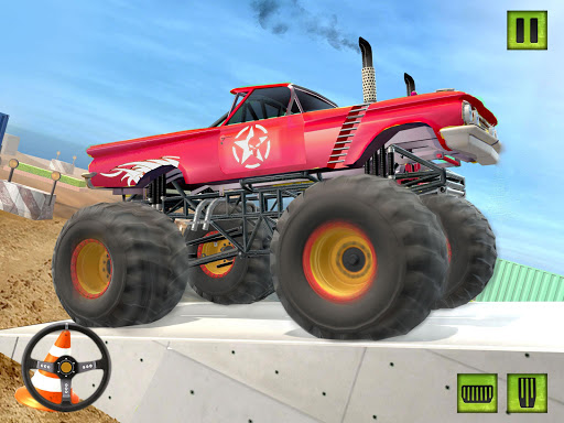 Monster Truck Driving Game Parking Games 2020