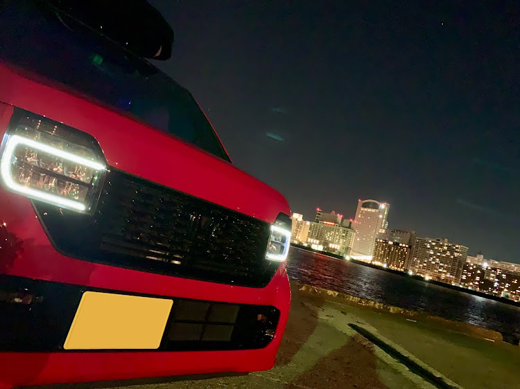 N-WGN カスタムの赤橋×愛車・ベガス？？？・赤×赤・やっぱり一眼にはかなわない・夜に撮影は難しいに関するカスタム事例の投稿画像4枚目