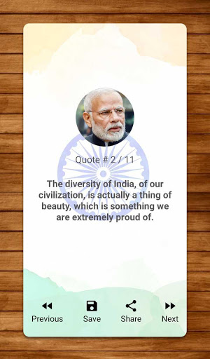 Screenshot Narendra Modi Quotes