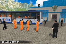 刑務所 輸送 シミュレータ： 3D バス ゲームのおすすめ画像2