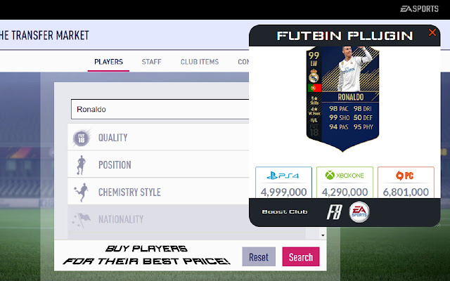 Fut webapp