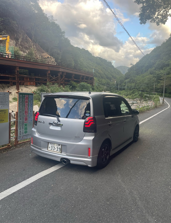 スペイドのスッキリ晴れないかな・山と愛車・残暑厳しいに関するカスタム事例の投稿画像2枚目