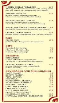 Frescos Pizza menu 2