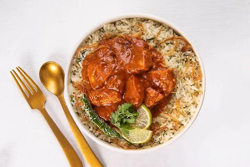 Butter Chicken Rice Bowl