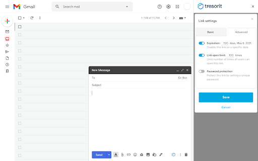 Tresorit for Gmail