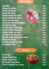 Prachi Sandwich Corner menu 3