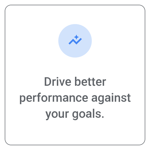 Benefit 2, Drive better performance against your goals.