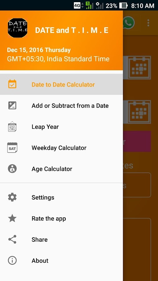 Date Calculator Android Apps on Google Play