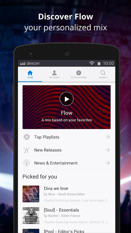    Deezer Music- screenshot  