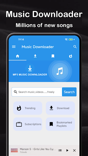 Screenshot Music Download Mp3 Downloader