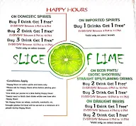 Slice of Lime menu 3