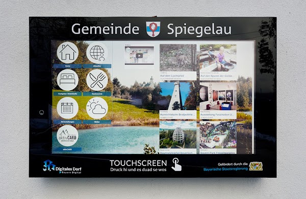 Touchscreen Gemeinde Spiegelau