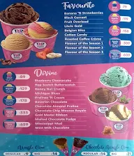 Baskin Robbins menu 2