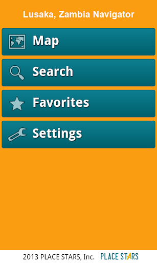 Lusaka Zambia GPS Navigation