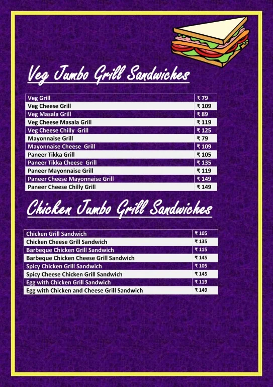 Ambarsaria Fast Food Corner menu 