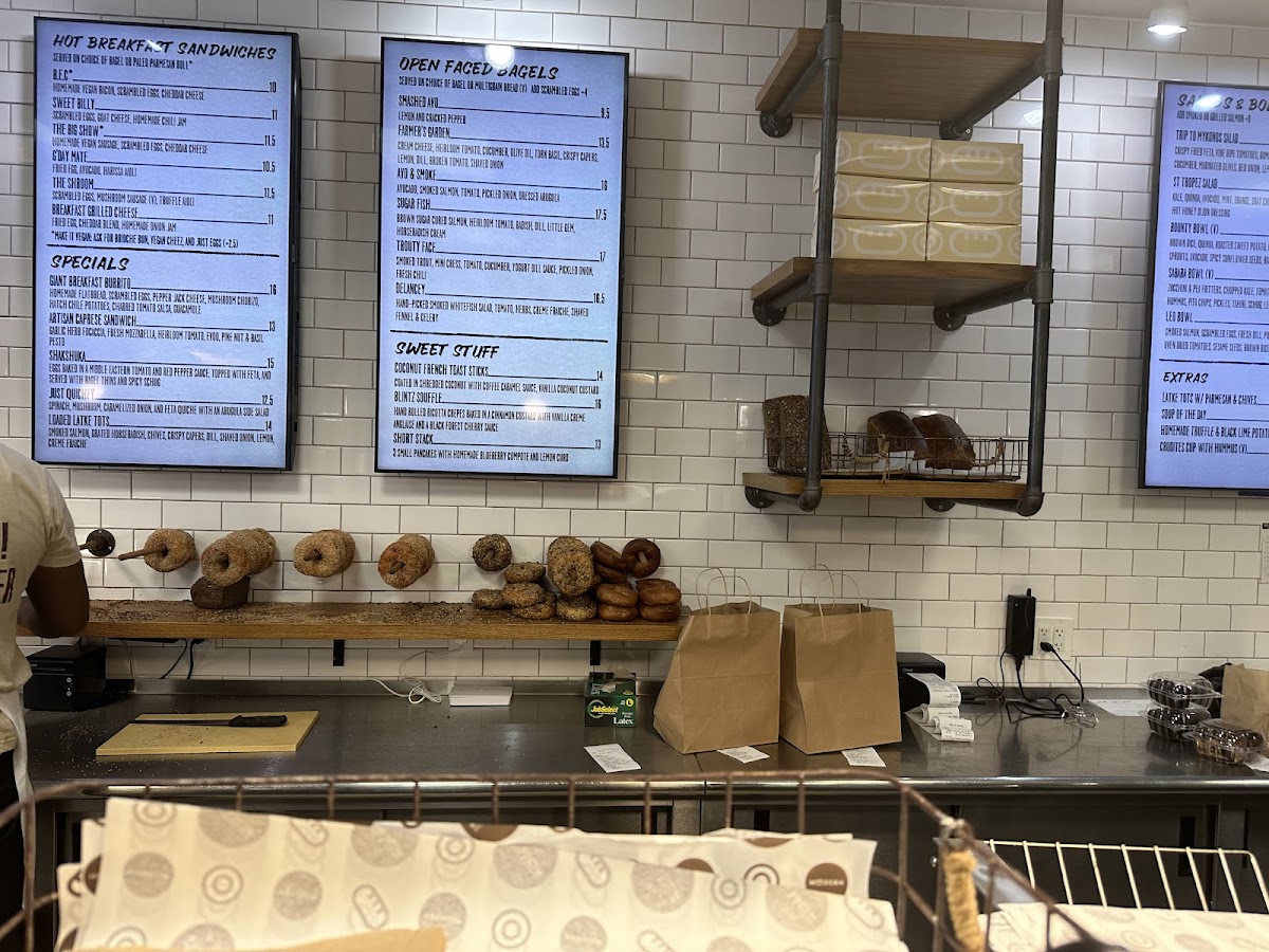 Gluten-Free at Modern Bread and Bagel