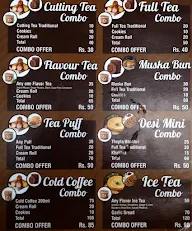 Tea Post menu 2