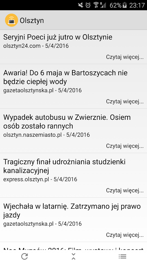 Olsztyn News Screen 3