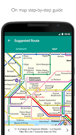 Paris Metro Map and Planner