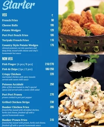 Calcutta Bakery Cafe menu 