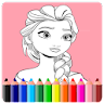 Princess Coloring:Drawing Game icon