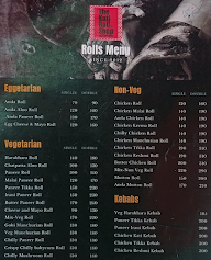 The Kati Roll Shop menu 1