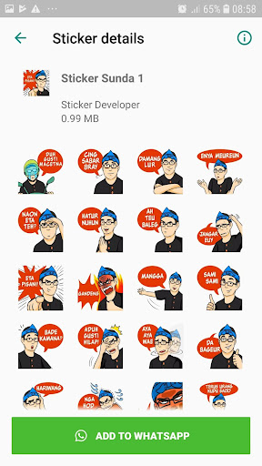 Stiker Wa Lucu Pinterest