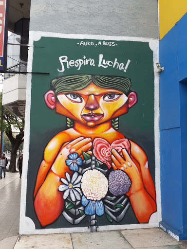 Respira Y Lucha Mural