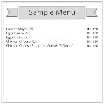 Royal Rolls menu 